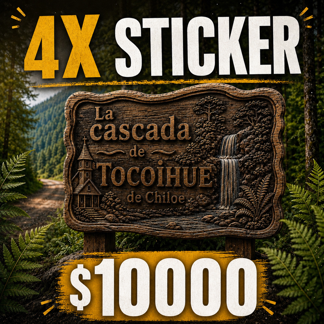 4 stickers